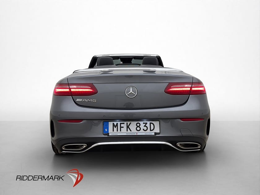 Bild 5 av Mercedes-Benz E 200 Cabriolet AMG Wide Burmester 360° Skinn
