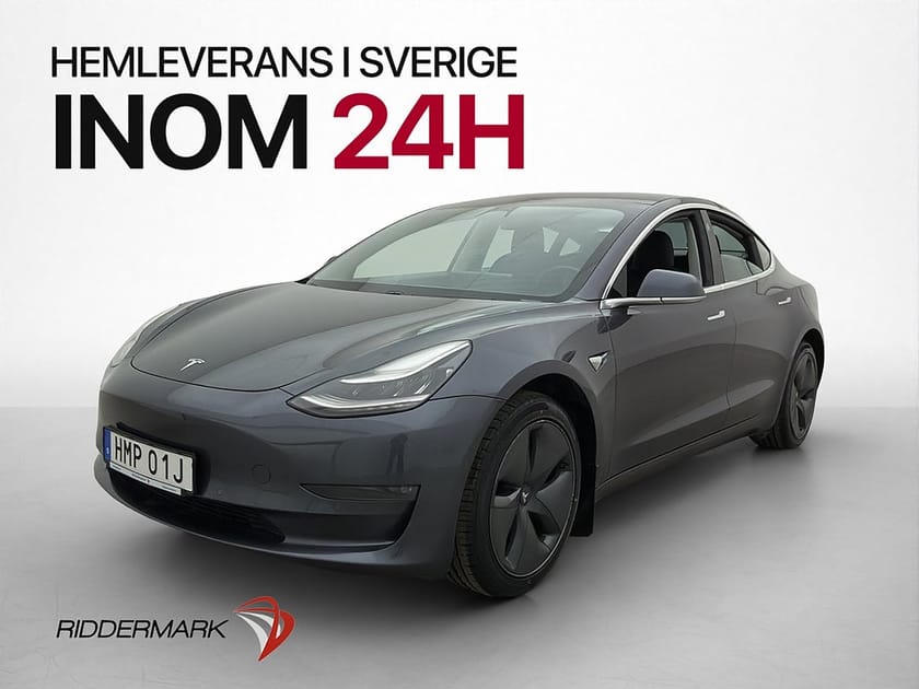 Bild 1 av Tesla Model 3 Standard Range Plus Autopilot Svensksåld