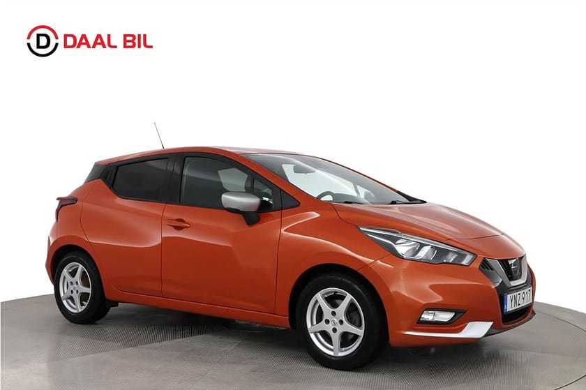Bild 4 av Nissan Micra 1.0 71HK ACENTA MANUELL BLUETOOTH FARTHÅLLARE