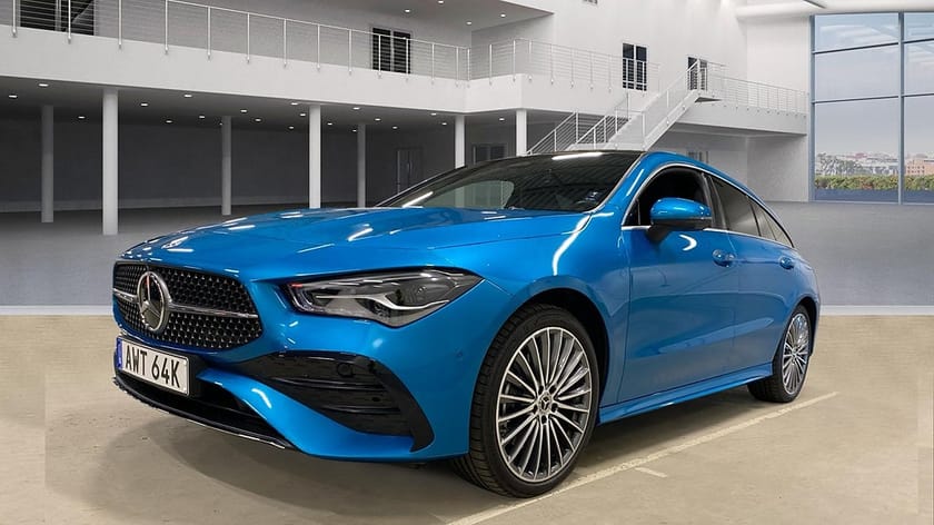 Bild 1 av Mercedes-Benz CLA 250 e Shooting Brake AMG Line, Pano, 360, Drag, Keyless