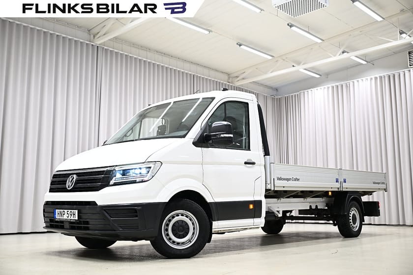 Bild 4 av Volkswagen Crafter Chassi 2.0 TDI 177HK L4|Flak|LED|Drag|Värmare|Backkamera|Moms