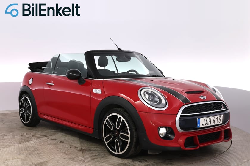 Bild 1 av MINI Cooper S Cabriolet JCW 192hk Kamera Navi H&K