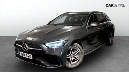 Mercedes-Benz C 300 T e AMG PANO VÄRMARE 360° Drag