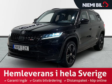 Škoda Kodiaq RS Skoda 240hk 4x4 Drag Dvärm Kamera GPS Canton Rattvärme SoV