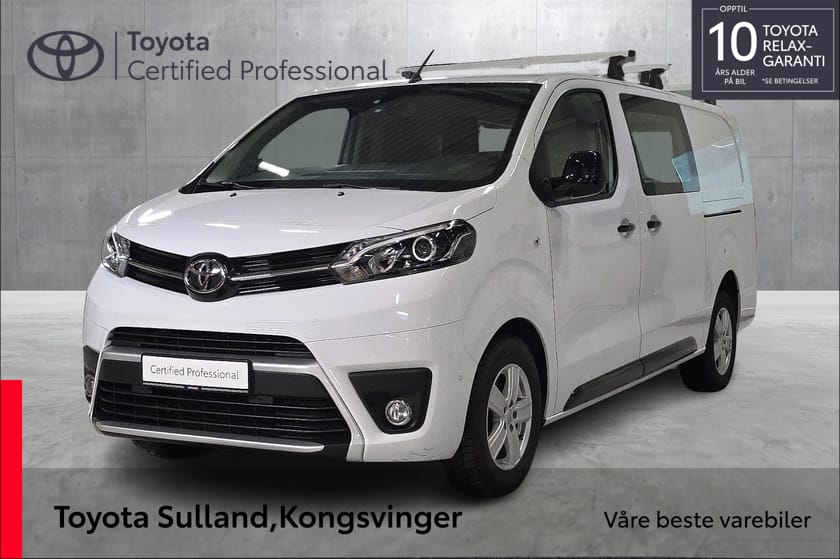 Bilde 1 av Toyota Proace 2,0 D 144 Comfort Lang, Aut, Park.varmer - Krok