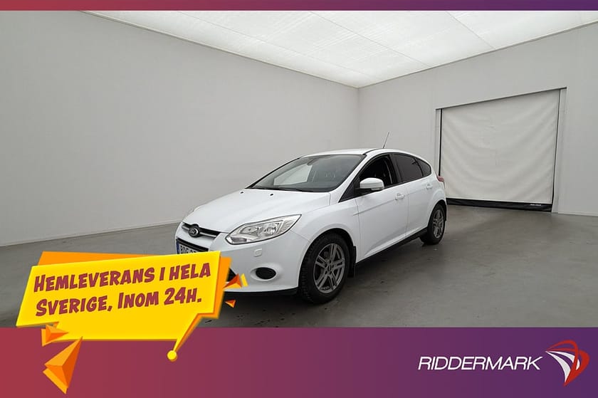 Bild 1 av Ford Focus 1.0 EcoBoost 100hk M&K-Värmare Farthållare
