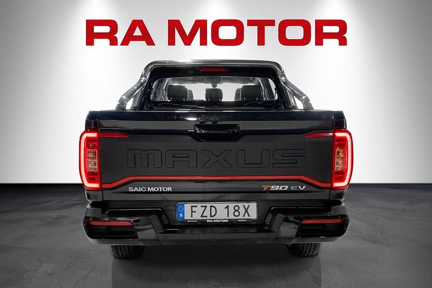 Bild 5 av Maxus T90 EV 88,5kWh 180hk Demo Extraljusramp