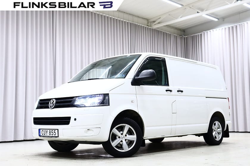Bild 2 av Volkswagen Transporter DSG 140HK Inredd|Nedlackad|LED|Drag|Värmare