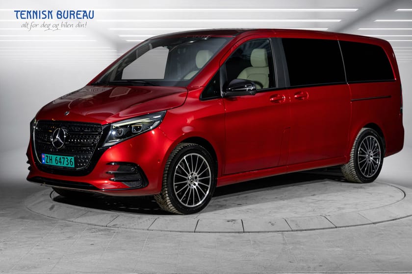 Bilde 1 av Mercedes-Benz V 300d 4MATIC 3.1t 4M A2 AMG Exclusive, Panorama, Skinn, Luft, Burmester