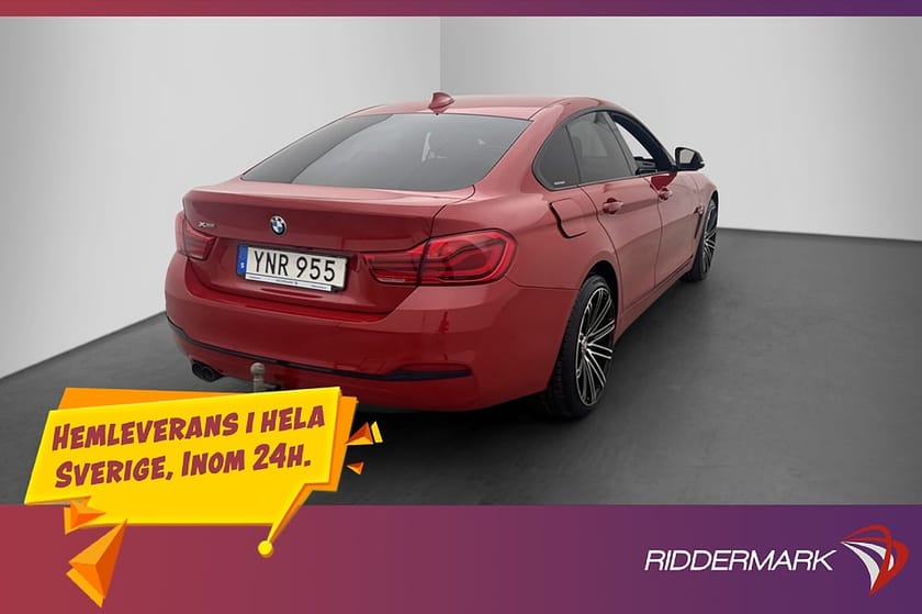 Bild 3 av BMW 420d xDrive Gran Coupé 420 GC Sport line Navi Surround Rattvärm Drag