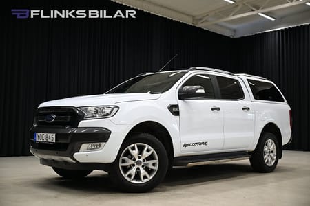 Ford Ranger Dubbelhytt 3.2 TDCi 200HK Automat|Wildtrack|Kåpa|Släde|Drag|Moms