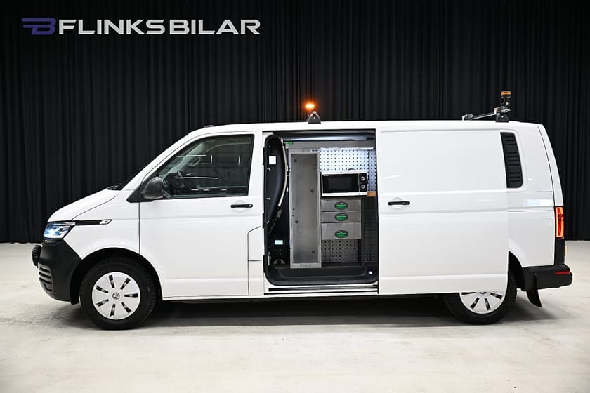 Bild 2 av Volkswagen Transporter 4Motion 150HK L2|Servicebil|Inredd|Dubbeldörr|SeUtr!!!