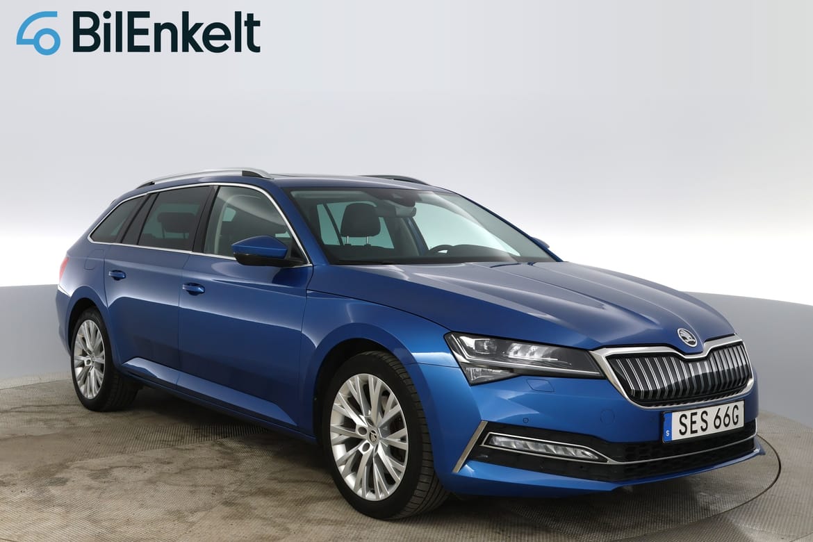 Škoda Superb iV Kombi 1.4 Plug-in Hybrid DSG Sekventiell, 218hk, 2022