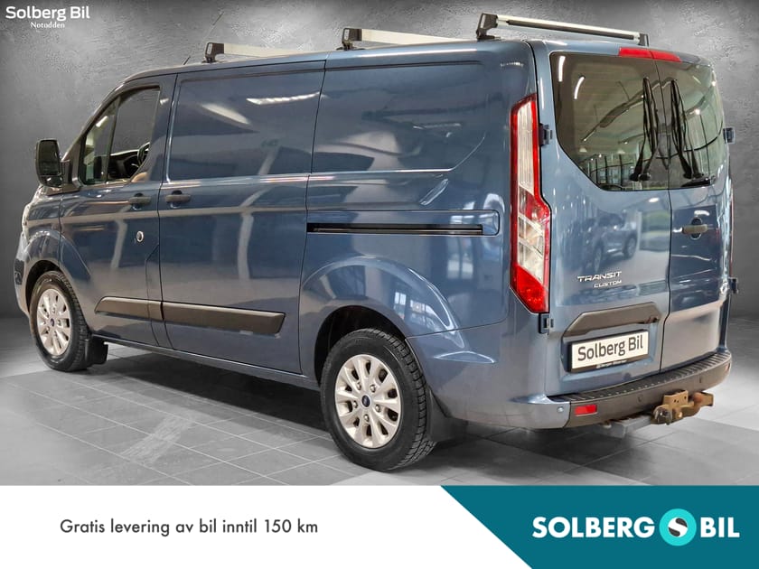 Bilde 5 av Ford Transit Custom 300 L1/130hk/Limited/Hfeste/webasto/Nav/Ekstra lys++