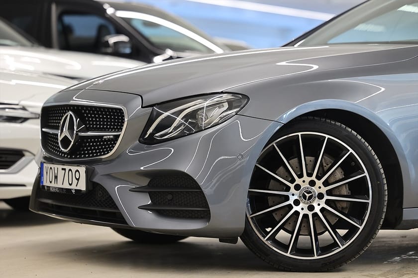 Bild 4 av Mercedes-Benz E 200 T d 150hk AMG Pano 360° Alcantara Night Paket