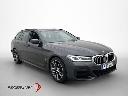 BMW 530d xDrive Touring 530 M Sport Dragkrok Panorama H/K HUD  Läder