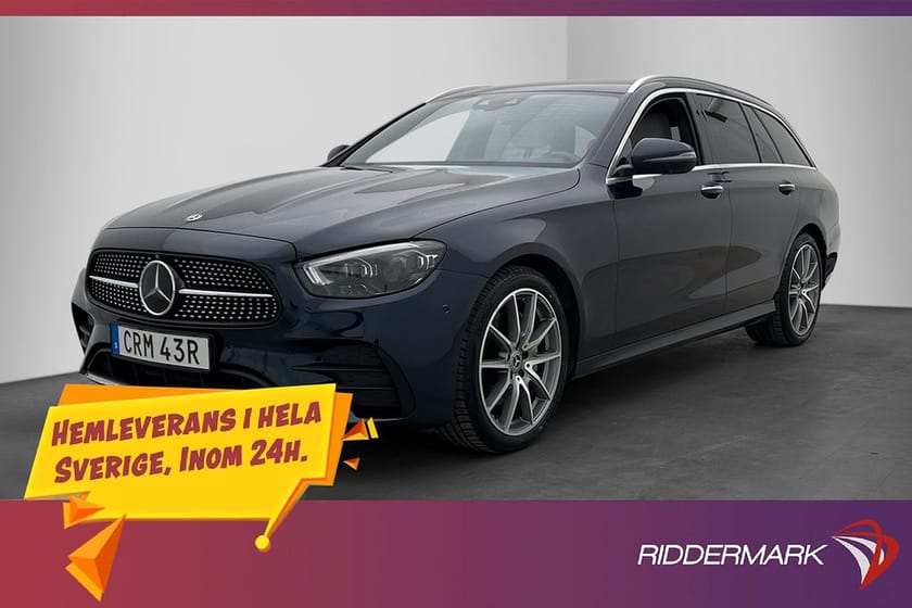 Bild 3 av Mercedes-Benz E 220 T d 4MATIC 4M AMG Burmester 360° Elstolar MOMS