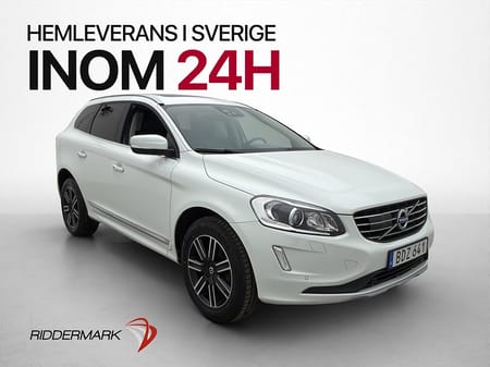 Volvo XC60 D4 AWD Summum Pano VOC Kamera Skinn Elstol BLIS