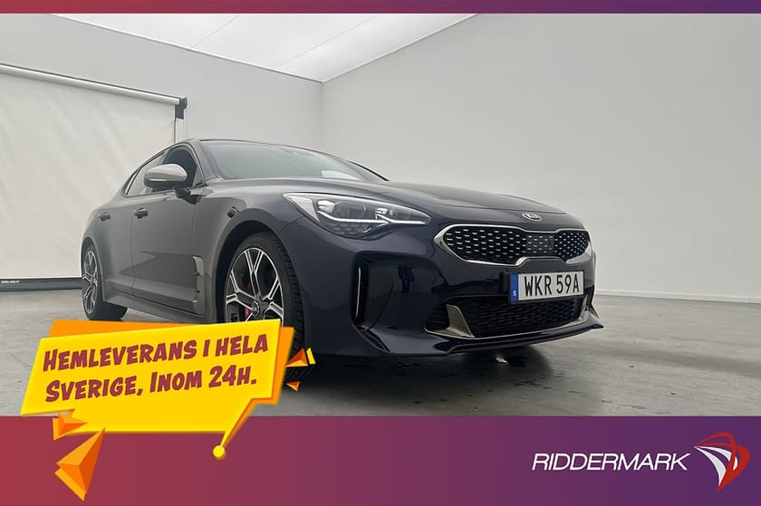 Bild 3 av Kia Stinger GT AWD 3.3  T-GDi 366hk Pano H/K HUD 360° Skinn