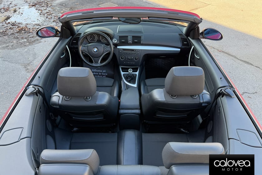 Bild 4 av BMW 118i Convertible Cabriolet 143 hk Manuell - Elcab, Halvskinn