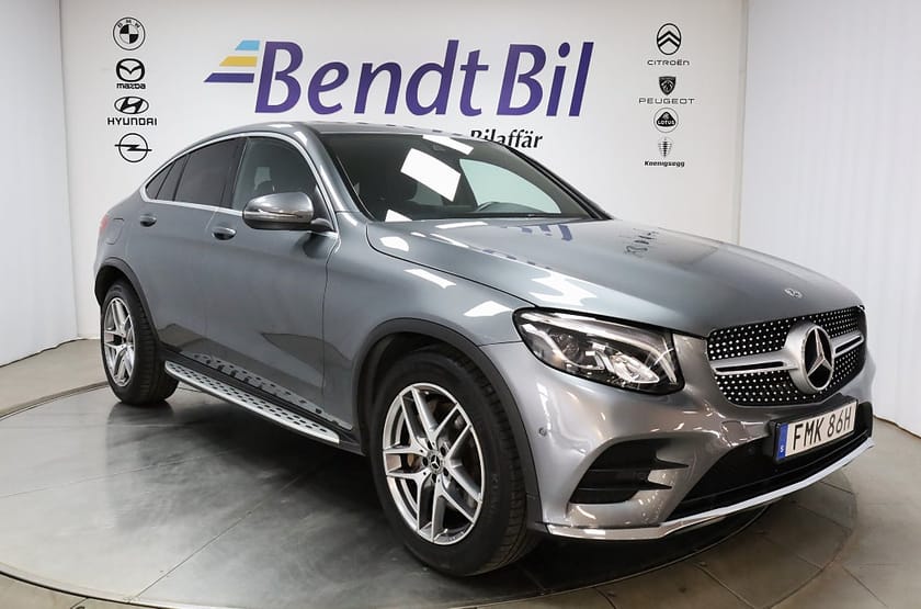 Bild 1 av Mercedes-Benz GLC 220 d Coupé 4MATIC AMG/Panorama/ Drag/ Navi / 6980 mil