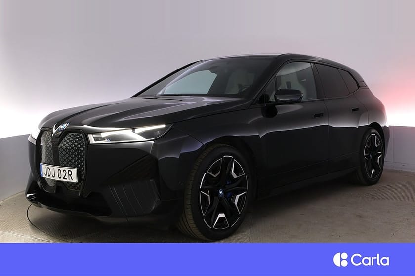 Bild 1 av BMW iX xDrive50 Sport Laser DAP 360 H/K Luftfjä. Drag V-Hjul