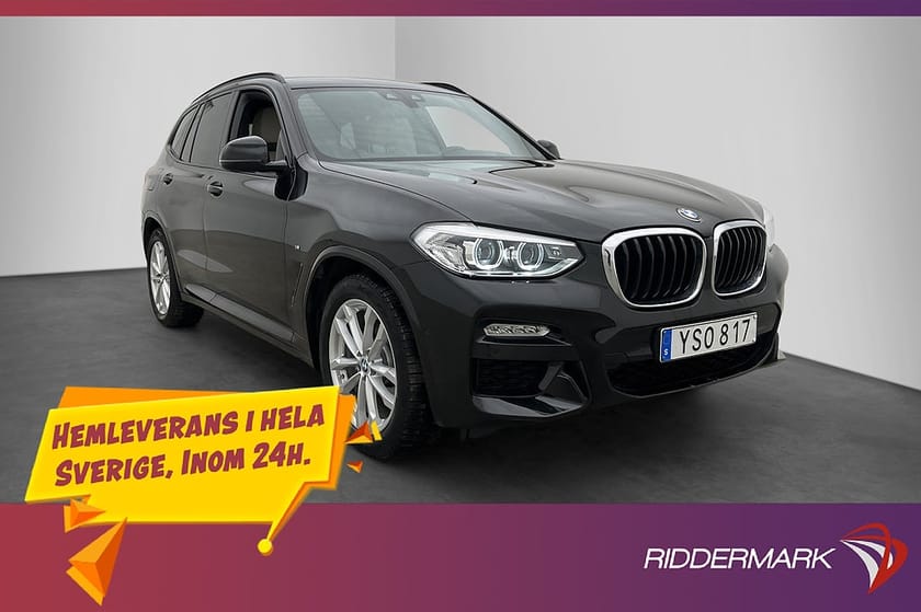 Bild 1 av BMW X3 xDrive20d 190hk M-Sport Värmare Dragkrok Kamera