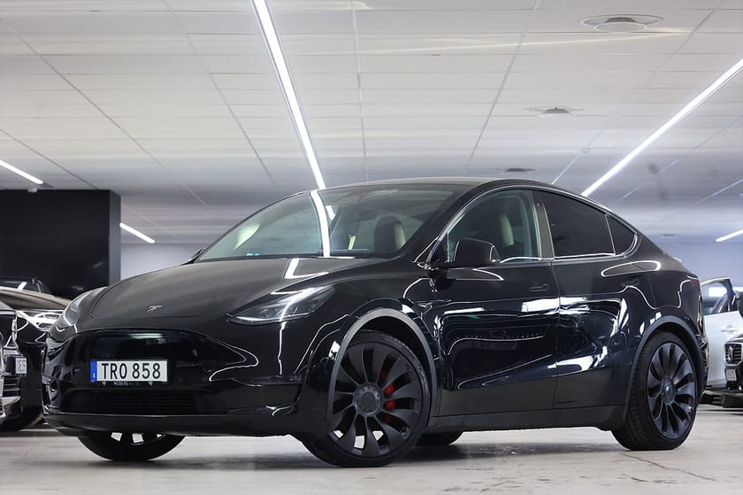 Bild 3 av Tesla Model Y Performance 534hk Pano Läder Navi Premium Ljudsystem
