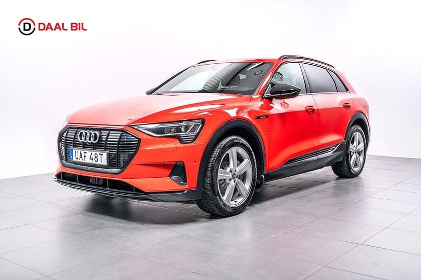 Bild 2 av Audi e-tron 55 quattro 95 kWh 408HK PROLINE DRAG P-VÄRM B&O® LUFTFJÄD