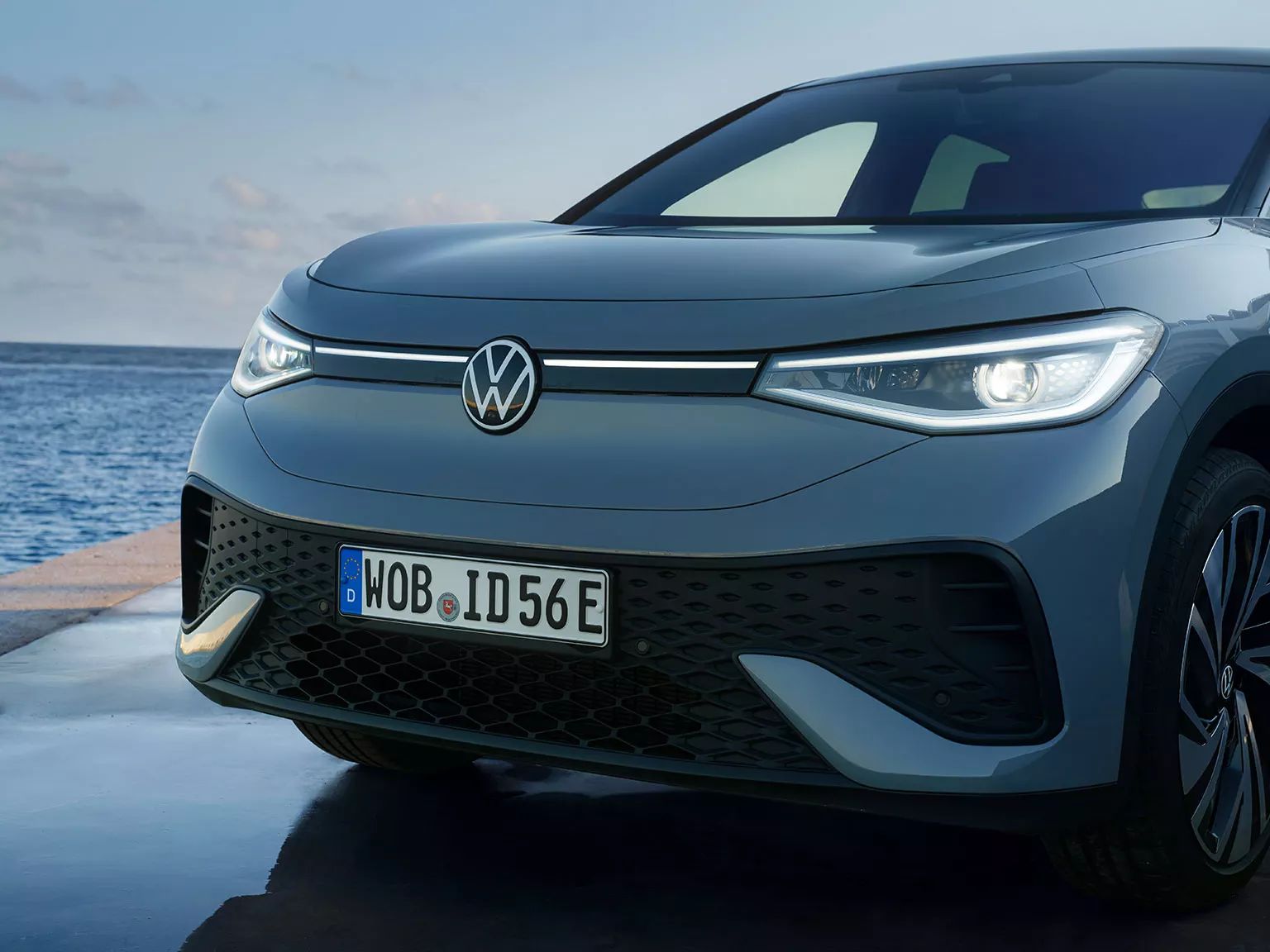 fronten av en volkswagen