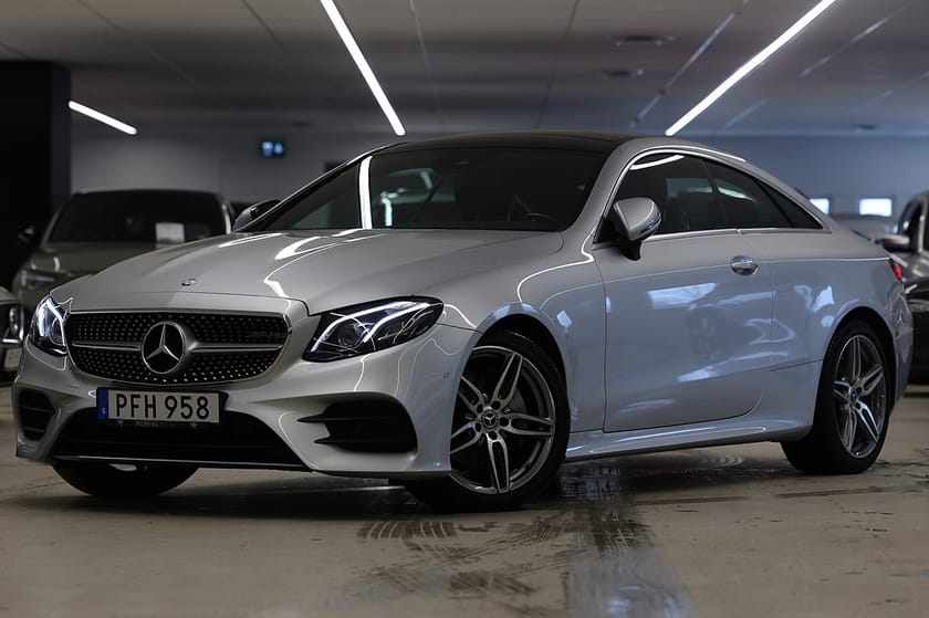 Bild 3 av Mercedes-Benz E 200 Coupé 184hk AMG Line Pano Navi