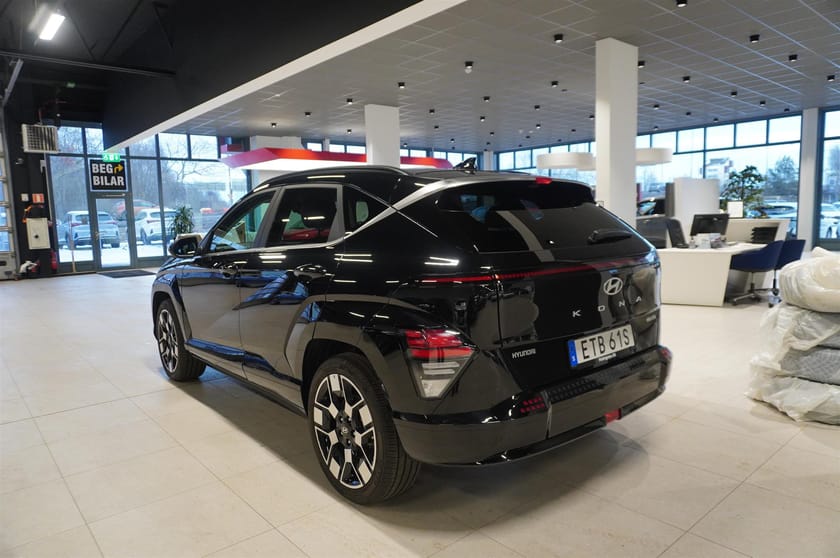 Bild 5 av Hyundai Kona Electric Long Range EV 65 kWh Advanced 512km Wltp Adaptiv Farthållare Backkamera