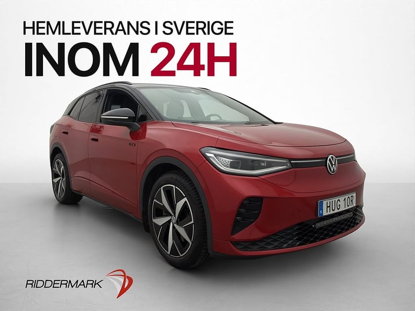 Bild 1 av Volkswagen ID.4 GTX Värmare 360° HUD Halvskinn Dragkrok