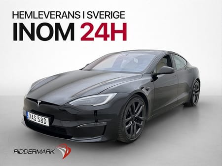 Tesla Model S AWD Värmepump Svensksåld Dragkrok MOMS