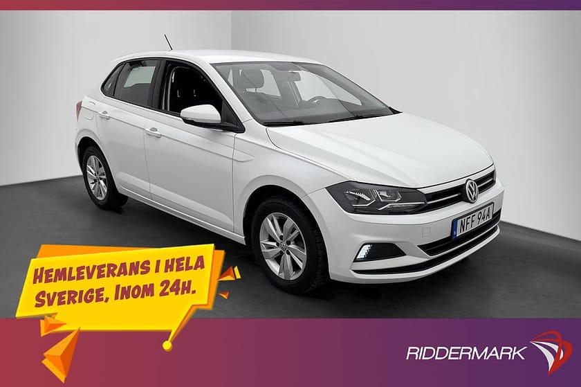Bild 1 av Volkswagen Polo 1.0 TSI 95hk Bluetooth LÅGAMIL 0.47l/Mil
