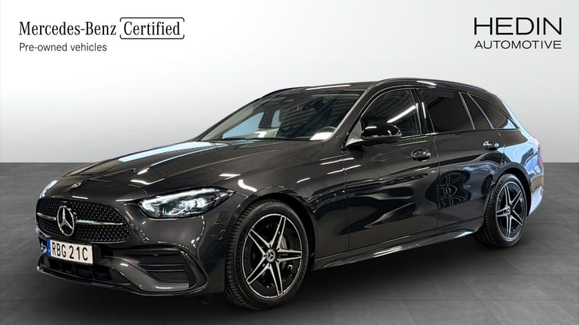 Bild 1 av Mercedes-Benz C 220 T d 4MATIC AMG Night Drag Adaptiv Värmare
