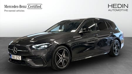 Mercedes-Benz C 220 T d 4MATIC AMG Night Drag Adaptiv Värmare