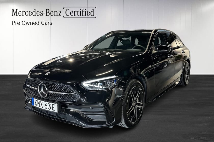 Bild 1 av Mercedes-Benz C 300 T e AMG Dragkrok Distronic Nightpackage 360° Moms
