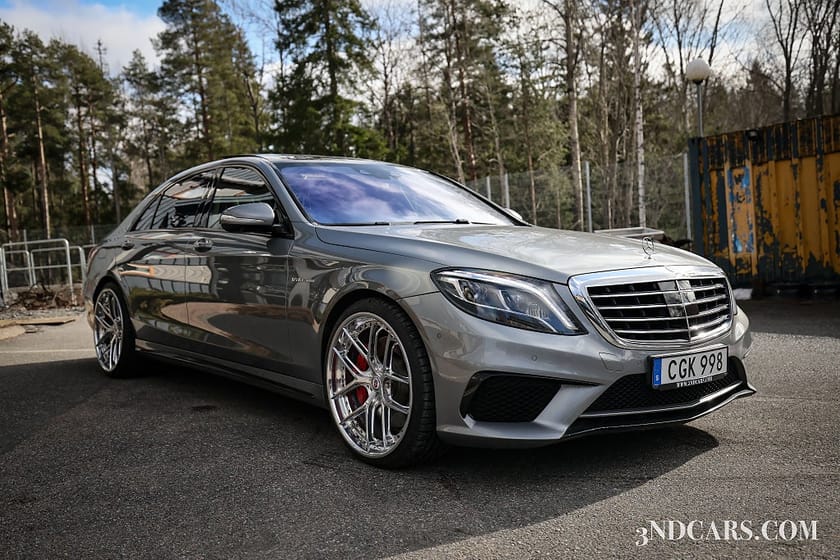 Bild 4 av Mercedes-Benz S 63 AMG 4MATIC L 22" HRE / DVD SKÄRMAR VÄRMARE SE SPEC