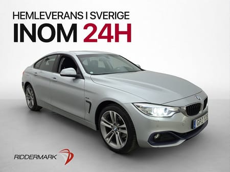 BMW 420i xDrive Gran Coupé 420 184hk Sport Line Drag Sensorer Hifi Bluetooth