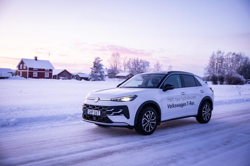 Nya Volkswagen T-Roc  bakgrundsbild