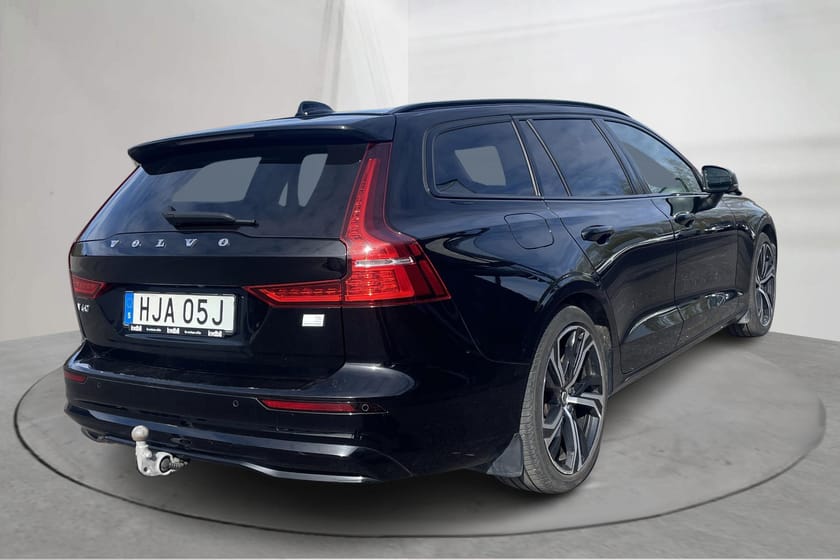 Bild 3 av Volvo V60 T6 AWD Recharge (350hk) Plus Dark GPS Läder