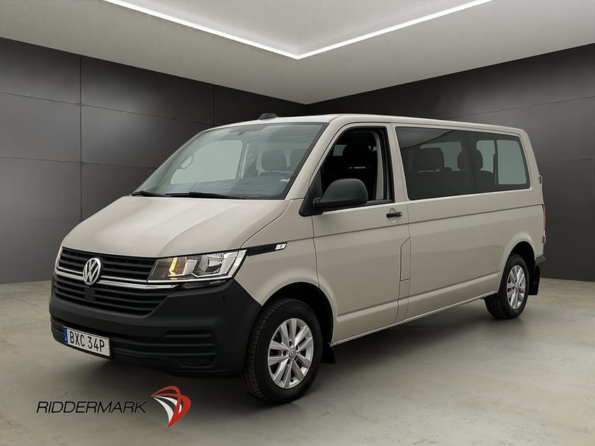 Bild 3 av Volkswagen Transporter Kombi Lång Värmare Drag Kamera 9-Sits