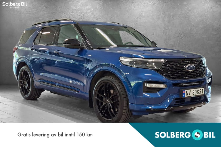 Bilde 3 av Ford Explorer Plug-In Hybrid 457hk/ST-Line/B&O/7-seter/H.feste/ACC/Skinn++