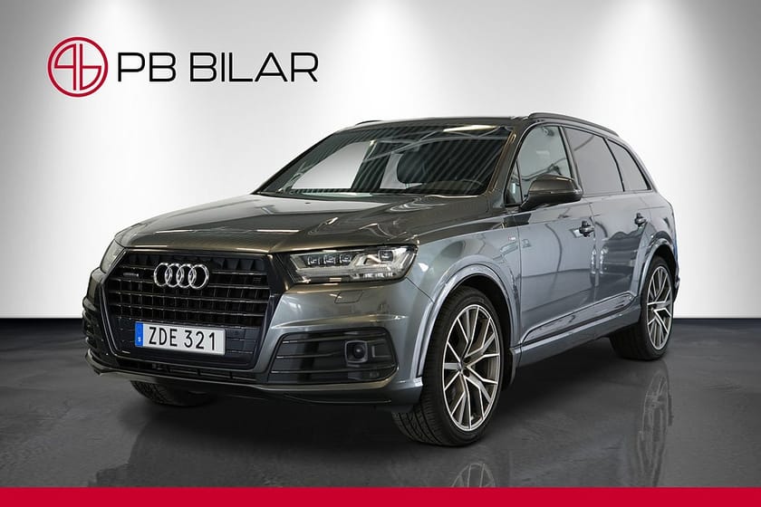 Bild 1 av Audi Q7 3.0 TDI Q S Line 7-Sits Valcona Pano cockpit Ambient