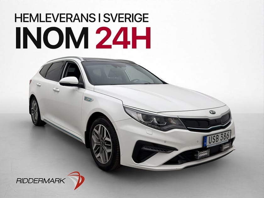 Bild 1 av Kia Optima Sport Wagon Plug-in Hybrid SW 205hk Advance Plus Pano H/K Läder 360°