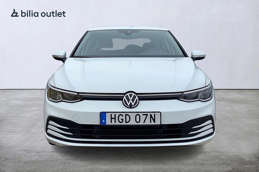 Bild 5 av Volkswagen Golf 1.5 TGI Låg Skatt Moms SoV 130hk Vit
