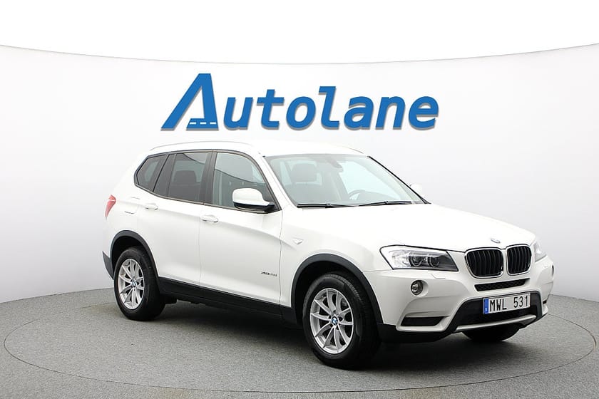 Bild 1 av BMW X3 xDrive20d , Dragkrok, Helskinn, PDC, 1 brukare 184hk