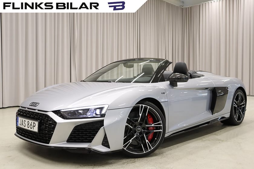 Bild 1 av Audi R8 Spyder V10 performance 620HK Svensksåld  154Mil Moms