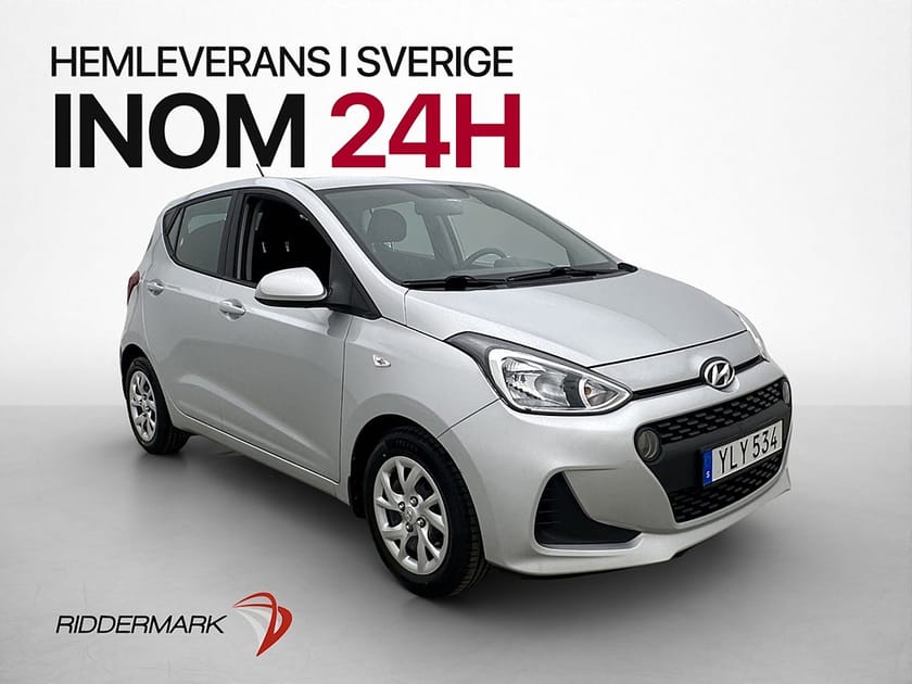 Bild 1 av Hyundai i10 1.0 Comfort Rattvärme A/C Farthållare Låg skatt